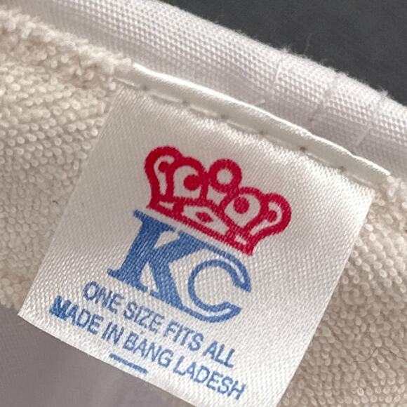 VTG Chevron KC White Embroidered Trucker Hat Grandpa Retro Garage Rope Advertise - Picture 12 of 13